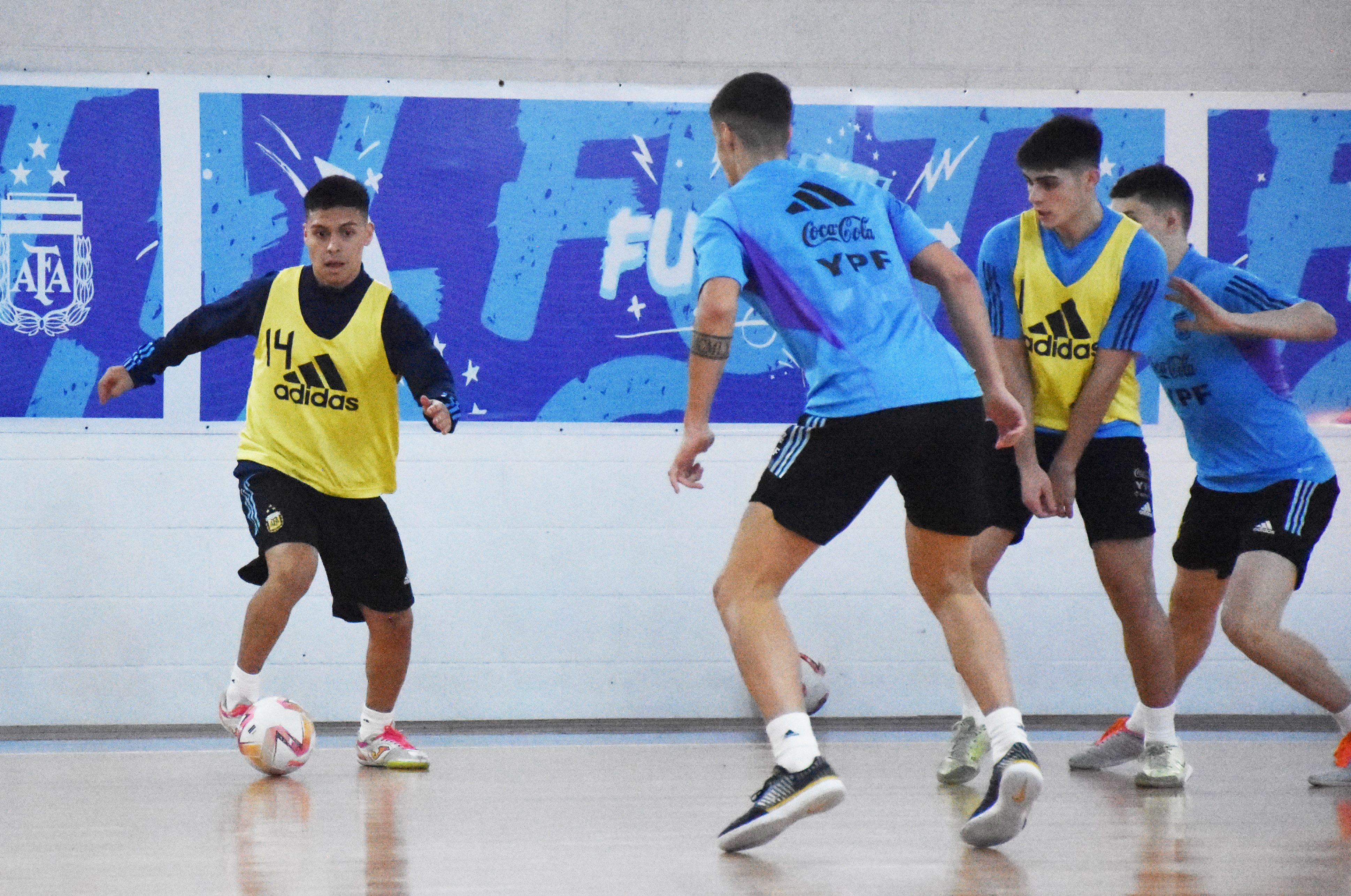La Selección Sub 20 de Futsal completó otro ciclo de trabajo y se metió de lleno en la preparación de la doble final de la Liga Evolución